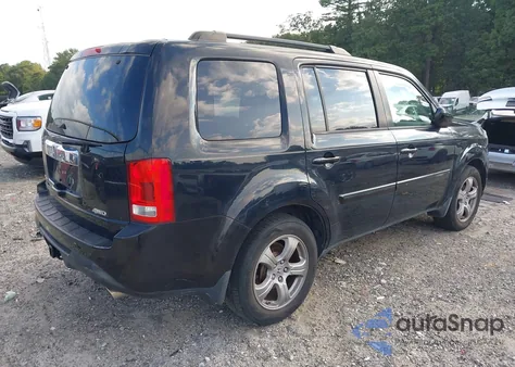 2013 Honda Pilot Exl from USA, damaged, VIN 5FNYF4H60DB034352